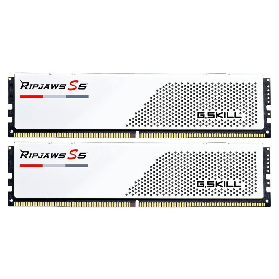 Модуль пам`ятi DDR5 2x16GB/6400 G.Skill Ripjaws S5 White (F5-6400J3648F16GX2-RS5W) Модуль пам`ятi DDR5 2x16GB/6400 G.Skill Ripjaws S5 White (F5-6400J3648F16GX2-RS5W)
