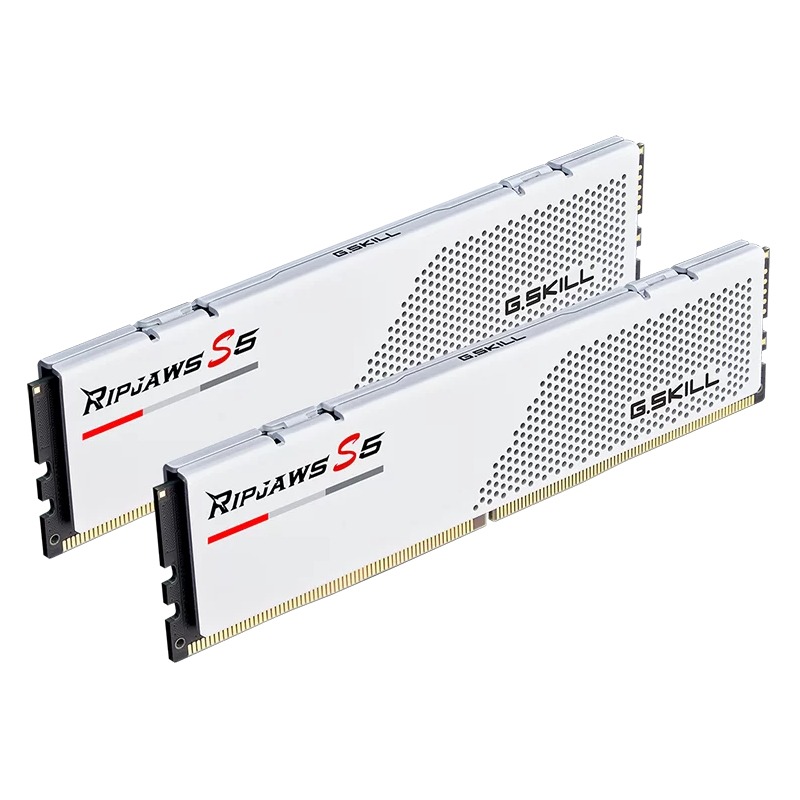 Модуль пам`ятi DDR5 2x16GB/6400 G.Skill Ripjaws S5 White (F5-6400J3648F16GX2-RS5W) Модуль пам`ятi DDR5 2x16GB/6400 G.Skill Ripjaws S5 White (F5-6400J3648F16GX2-RS5W)
