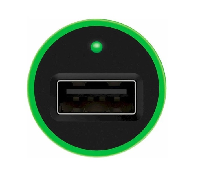 Автомобільний зарядний пристрій Belkin (1USB, 2.4A) Black (F7U002bt06-BLK)_OEM