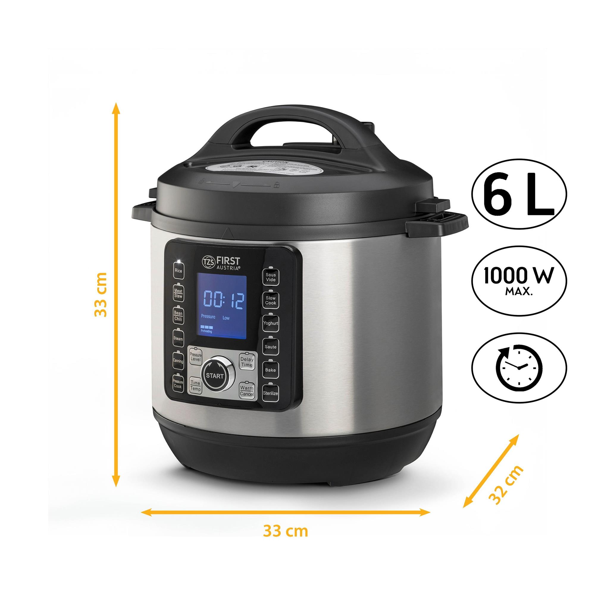 фото Мультиварка - скороварка First FA-5130-2-SI