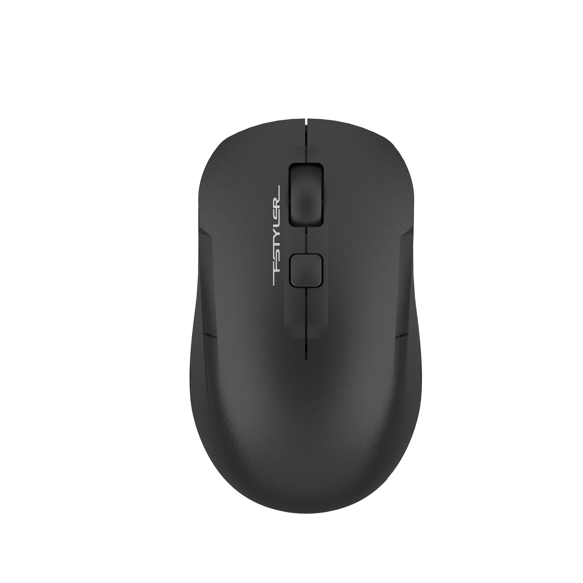Бездротова миша A4Tech Fstyler FG16CS Air2 функція Air Mouse Чорна