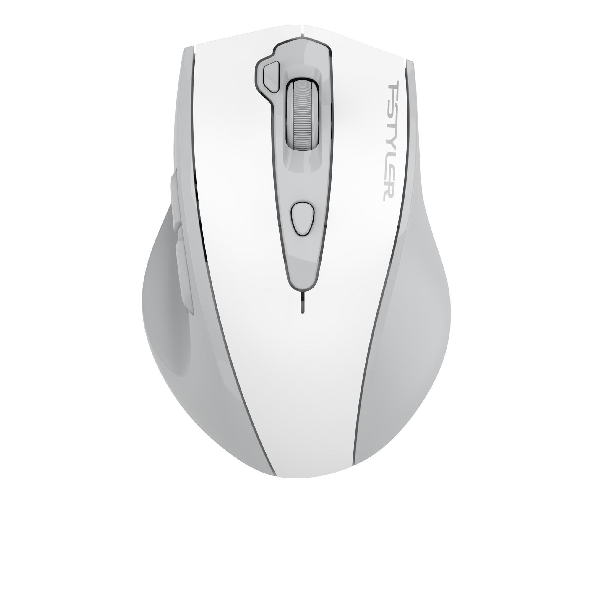 Бездротова миша A4Tech Fstyler FG55S Plus безшумна біла