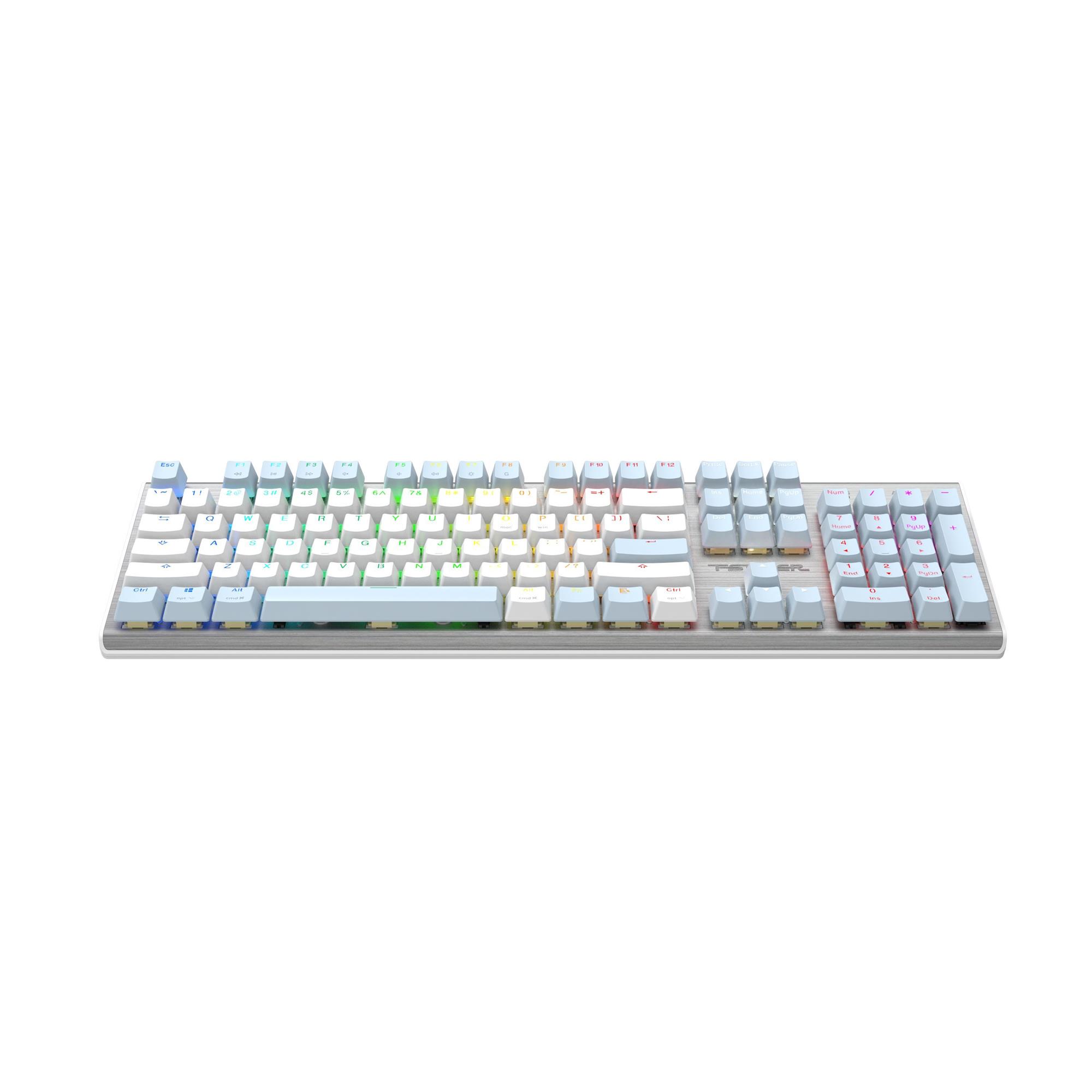 Клавіатура A4Tech Fstyler FS100 механічна Icy Blue