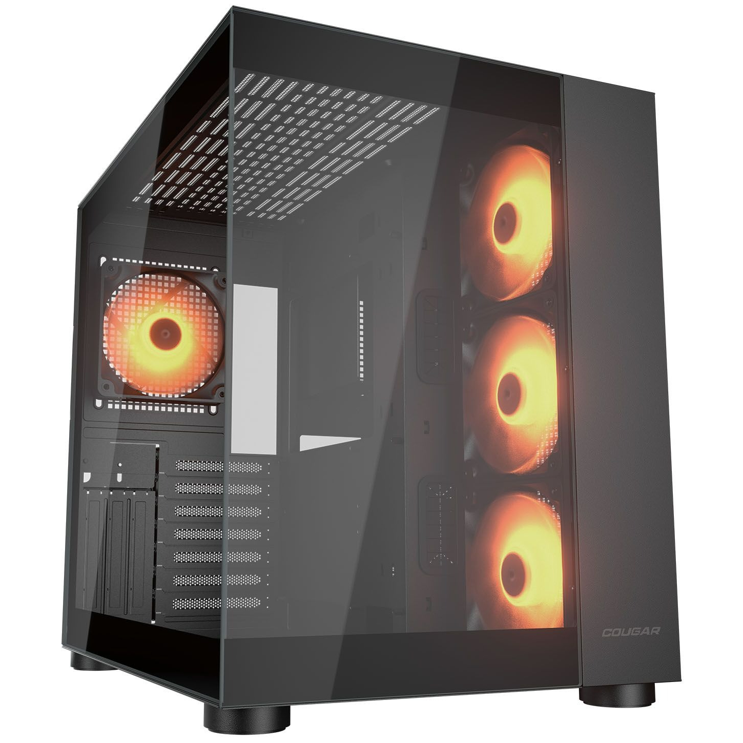 Комп'ютерний корпус Cougar FV150 RGB Двокамерний Black