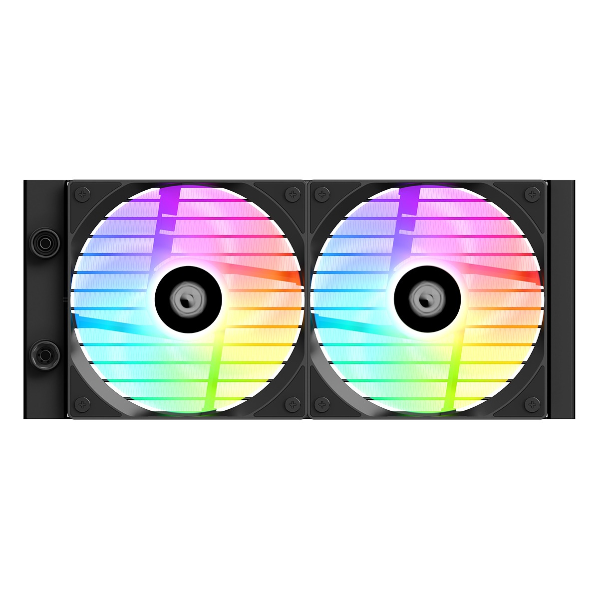 фото Водяне охолодження ID-Cooling FX240 LCD Black