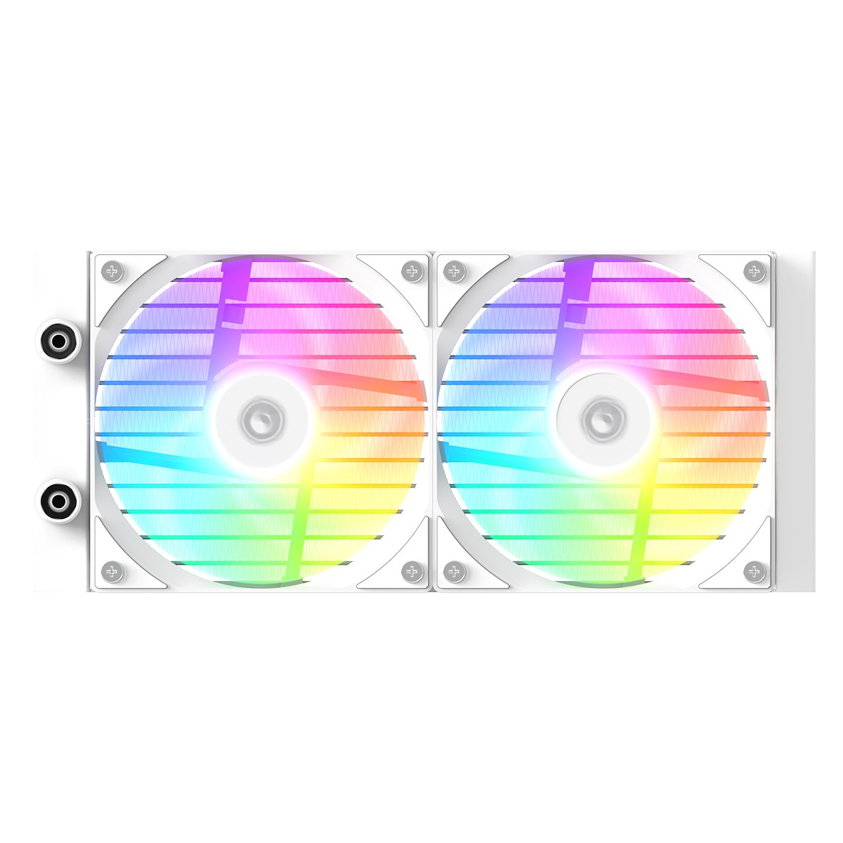 фото Водяне охолодження ID-Cooling FX240 LCD White