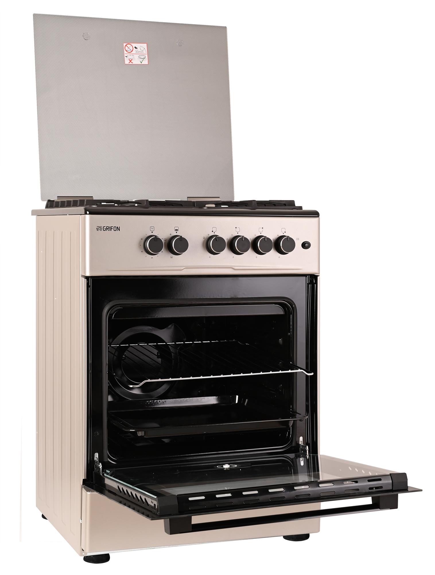 фото Газова плита Grifon G643S-CAWB3