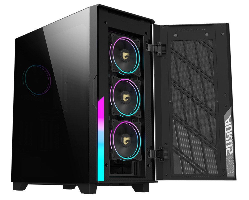 Корпус Gigabyte Aorus C500 Glass Black без БЖ (GB-AC500G ST) Корпус Gigabyte Aorus C500 Glass Black без БЖ (GB-AC500G ST)