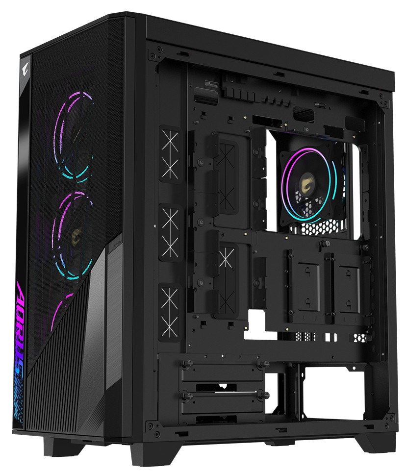 Корпус Gigabyte Aorus C500 Glass Black без БЖ (GB-AC500G ST) Корпус Gigabyte Aorus C500 Glass Black без БЖ (GB-AC500G ST)