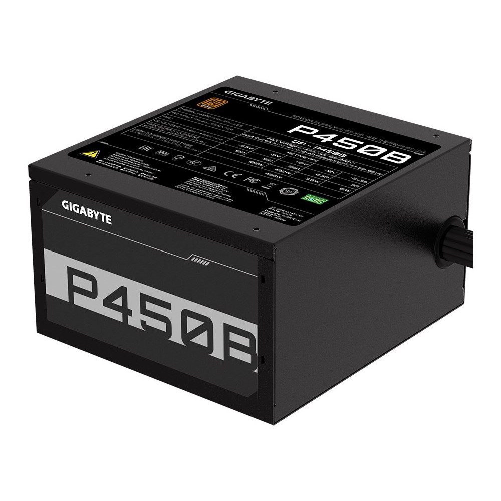 Блок живлення Gigabyte P450B 450W 80 Plus Bronze чорний