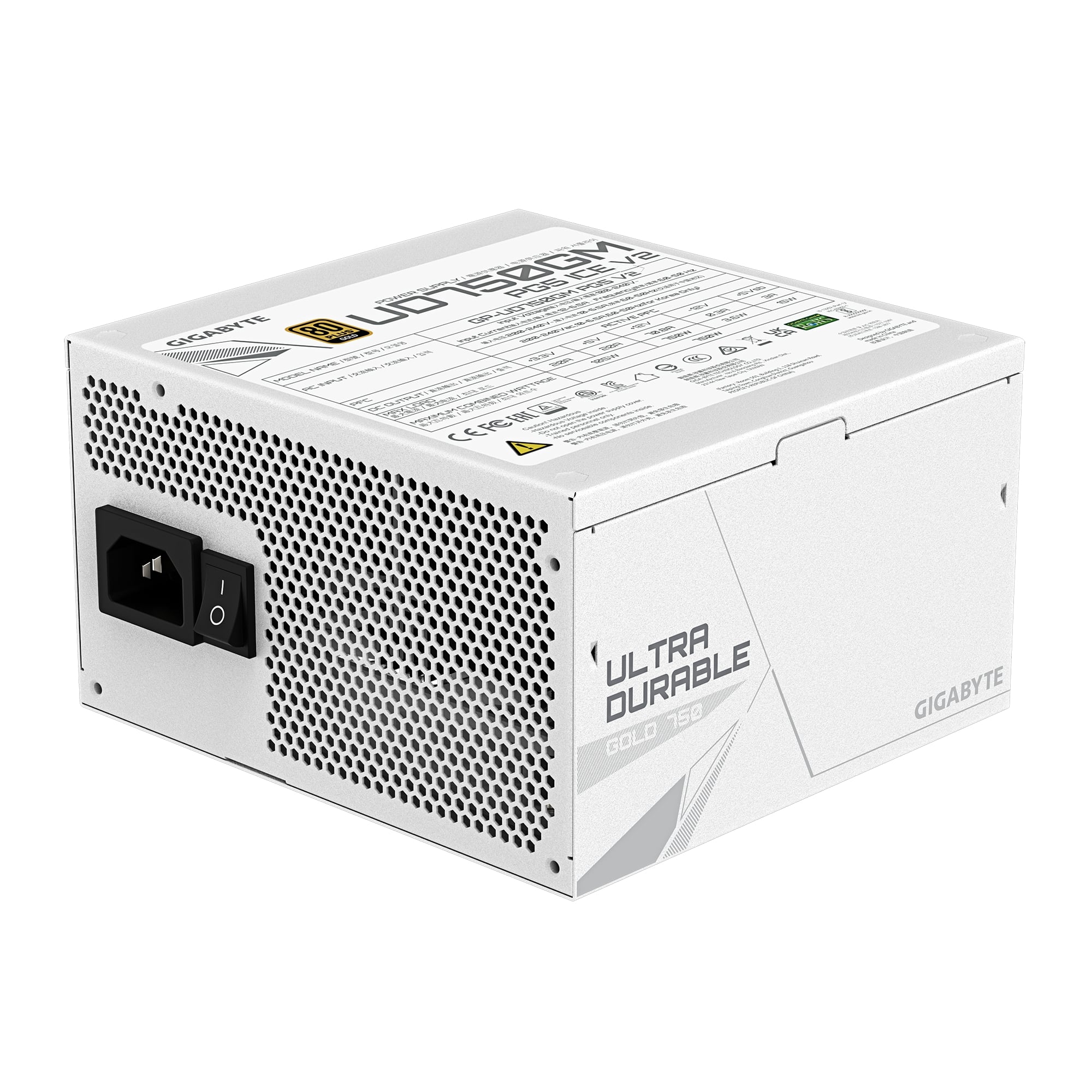 Блок питания Gigabyte GP-UD750GM PG5 V2 ICE 750W Блок питания Gigabyte GP-UD750GM PG5 V2 ICE 750W