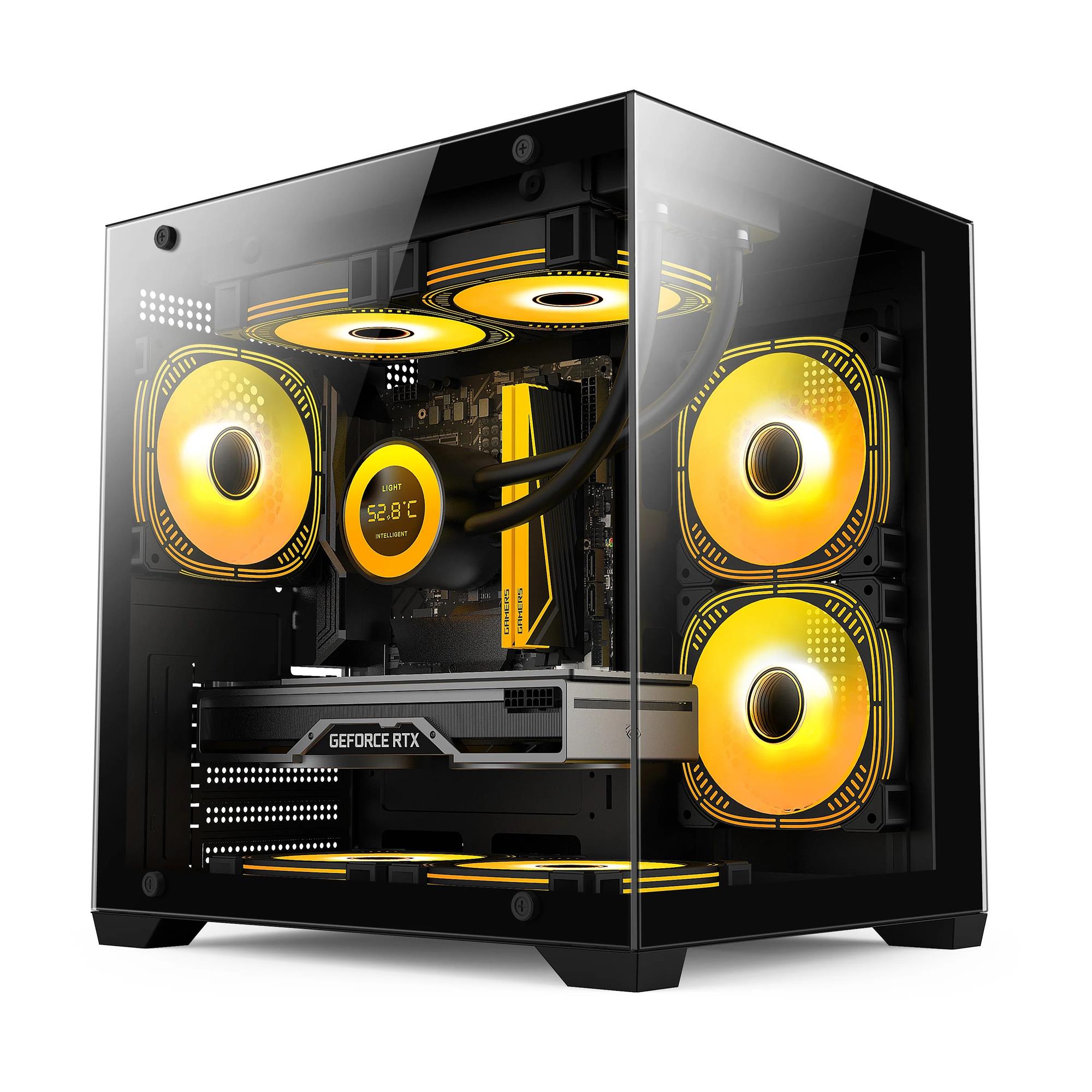Корпус GTL Gaming Infinity ARGB Чорний