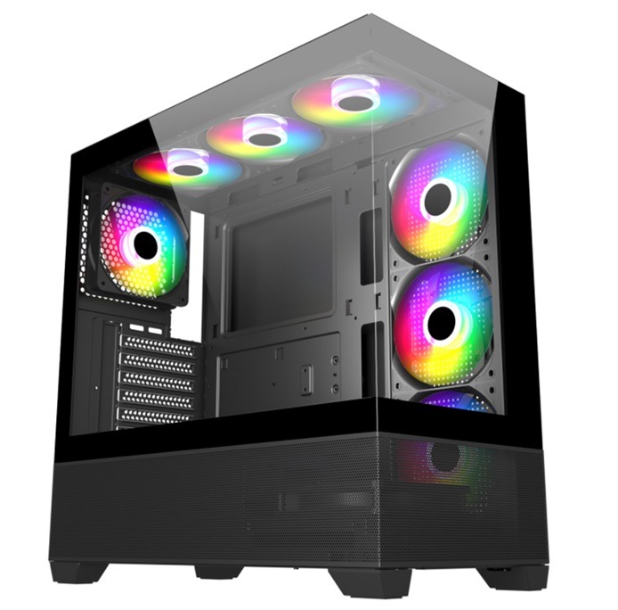 Корпус GTL Universe Gaming Midi Tower ARGB Black
