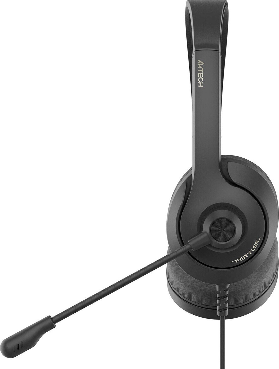 фото Навушники з мікрофоном A4Tech FH100U Stone Black