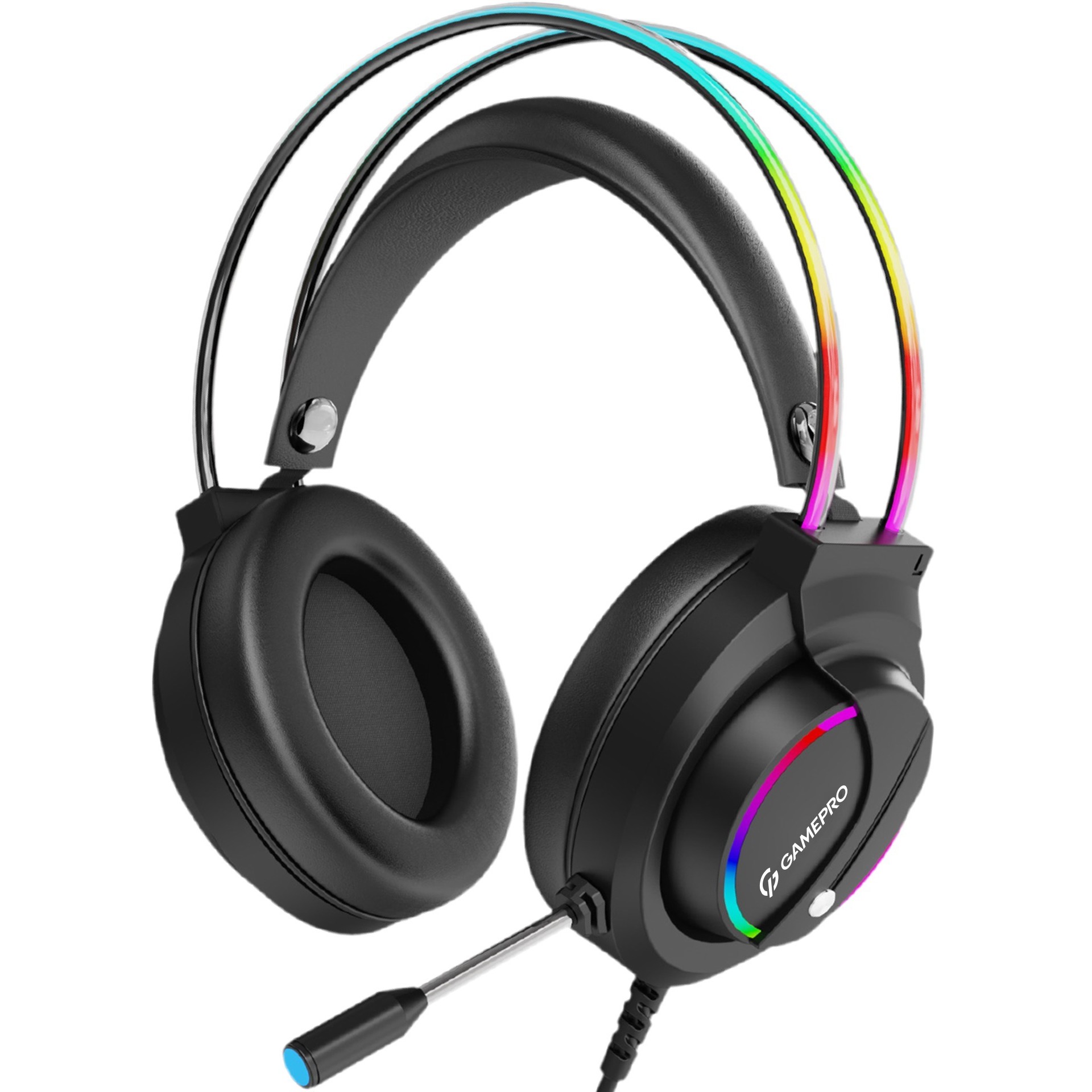 фото Навушники з мікрофоном GamePro Nitro HS733 Black