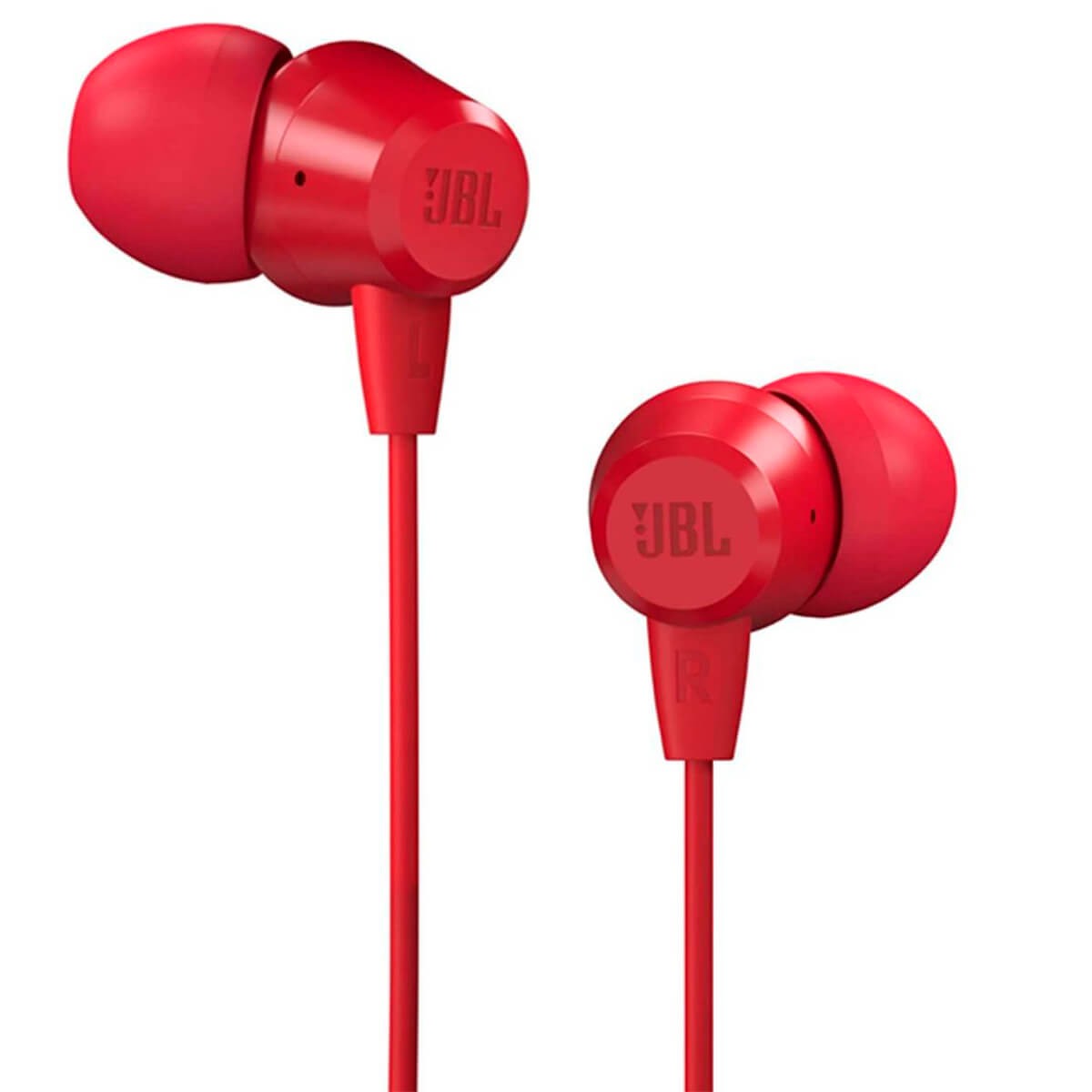 фото Навушники з мікрофоном JBL C50HI Red (JBLC50HIRED)