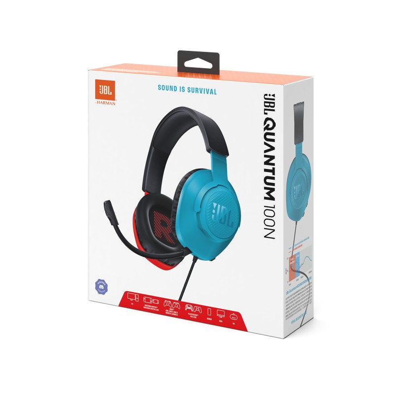 Гарнитура JBL Quantum 100N Black (JBLQTUM100N) Гарнитура JBL Quantum 100N Black (JBLQTUM100N)