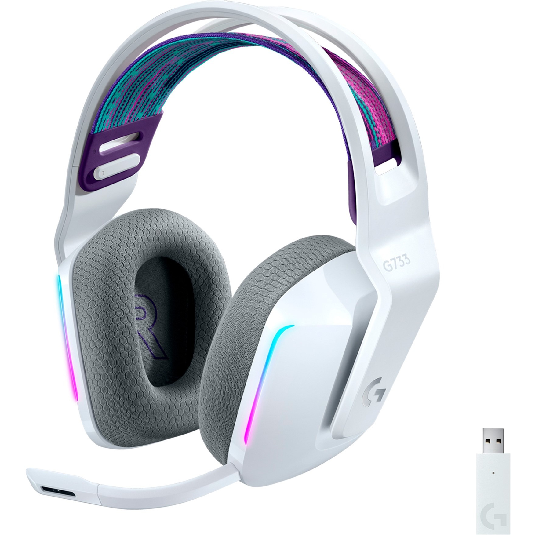 Гарнітура Logitech G733 White (981-000883)