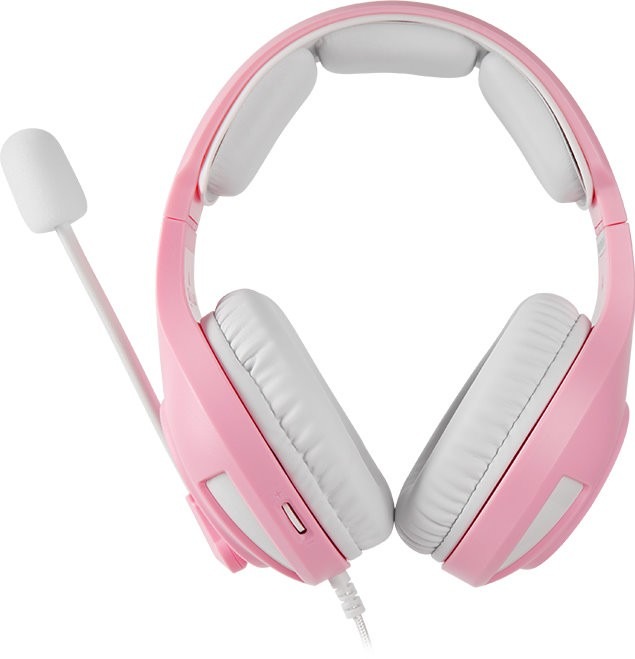 фото Навушники з мікрофоном Sades A2 Pink (SAA2PKJ)