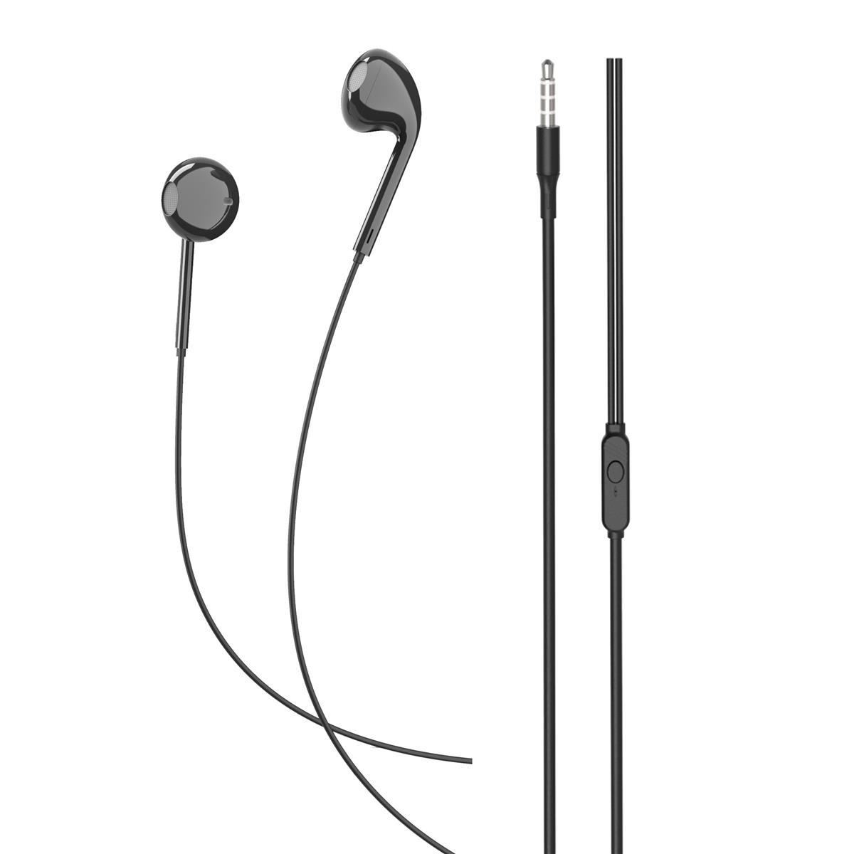 фото Навушники з мікрофоном SkyDolphin SR16 Black (HF-000481)