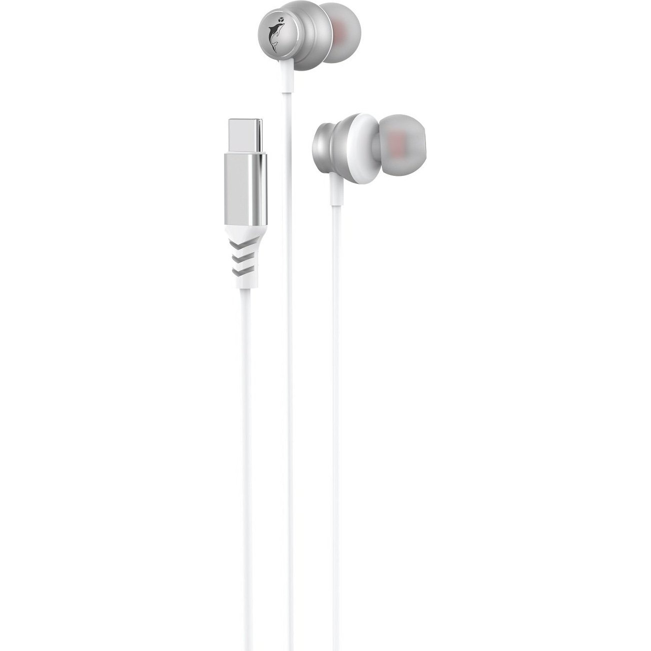 фото Навушники з мікрофоном SkyDolphin SR30 White (HF-000486)