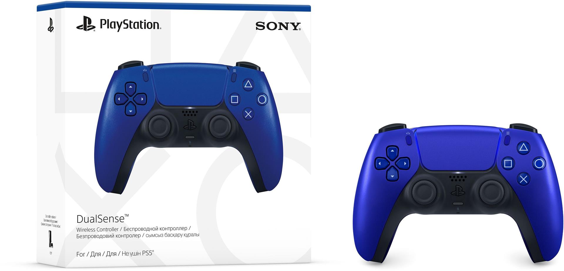 Геймпад беспроводной Sony PlayStation 5 DualSense Cobalt Blue (1000040731) Геймпад беспроводной Sony PlayStation 5 DualSense Cobalt Blue (1000040731)