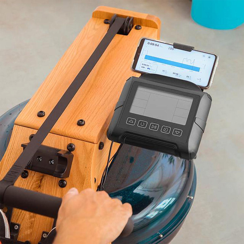 фото Веслувальний тренажер Cecotec Drumfit Rower 20000 Neptuno Wood (CCTC-07226)