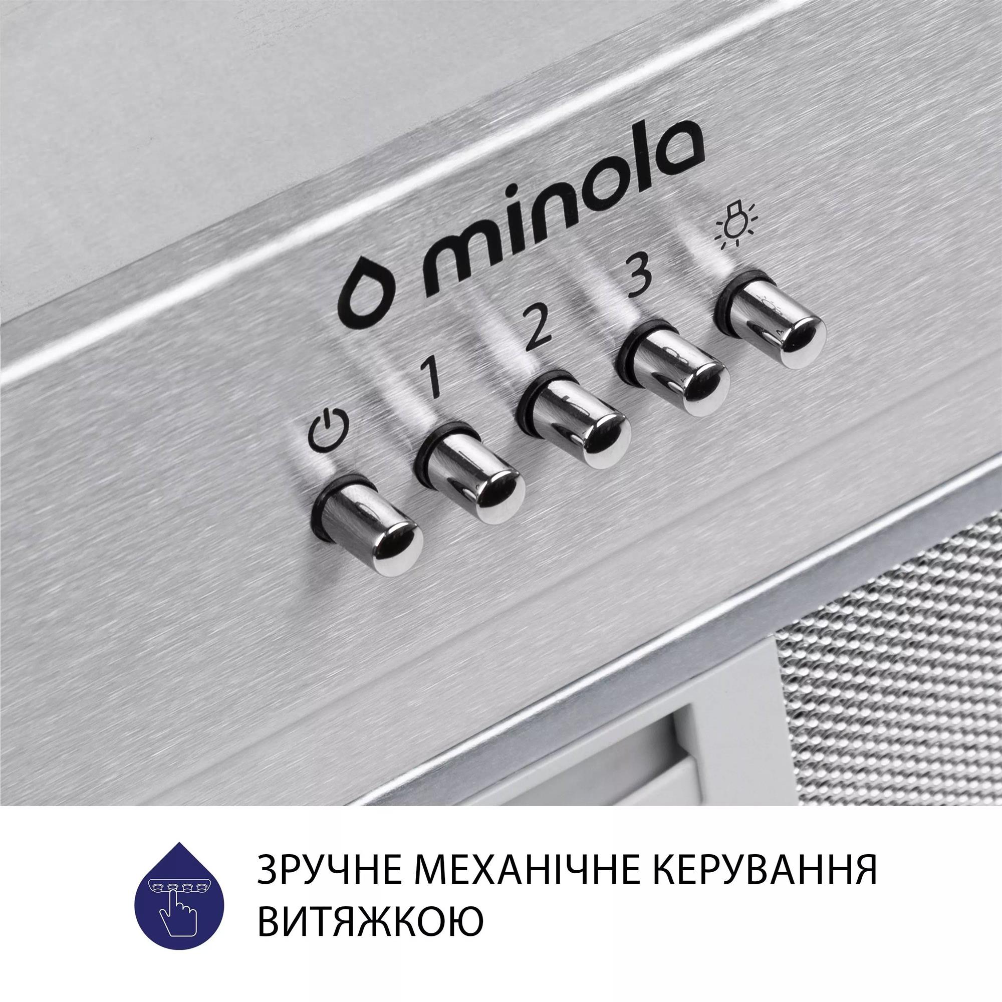 Вытяжка Minola HBI 5202 I 700 LED Вытяжка Minola HBI 5202 I 700 LED