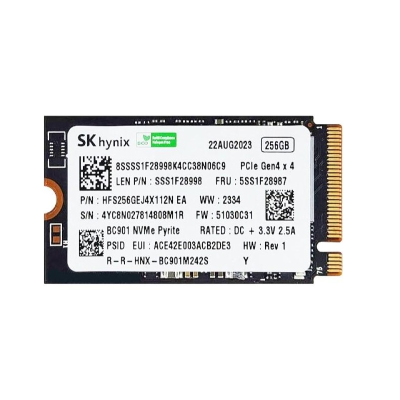 фото SSD накопичувач SK Hynix 256 GB (HFS256GEJ4X164N)