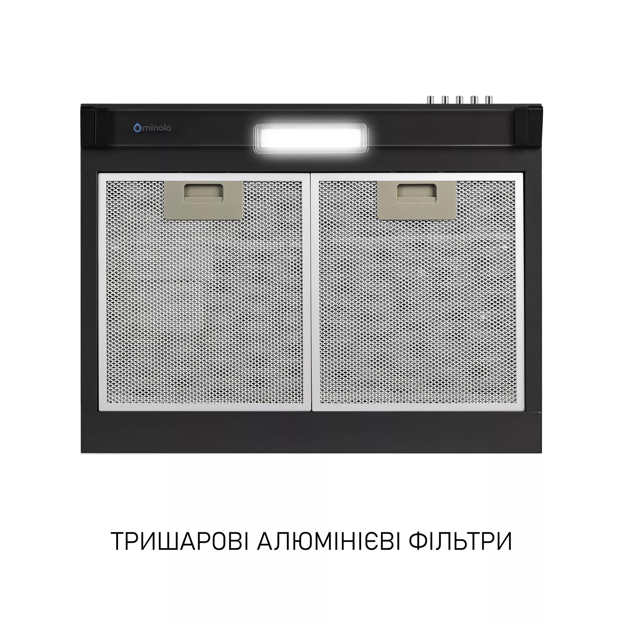 Вытяжка Minola HPL 622 BL Вытяжка Minola HPL 622 BL