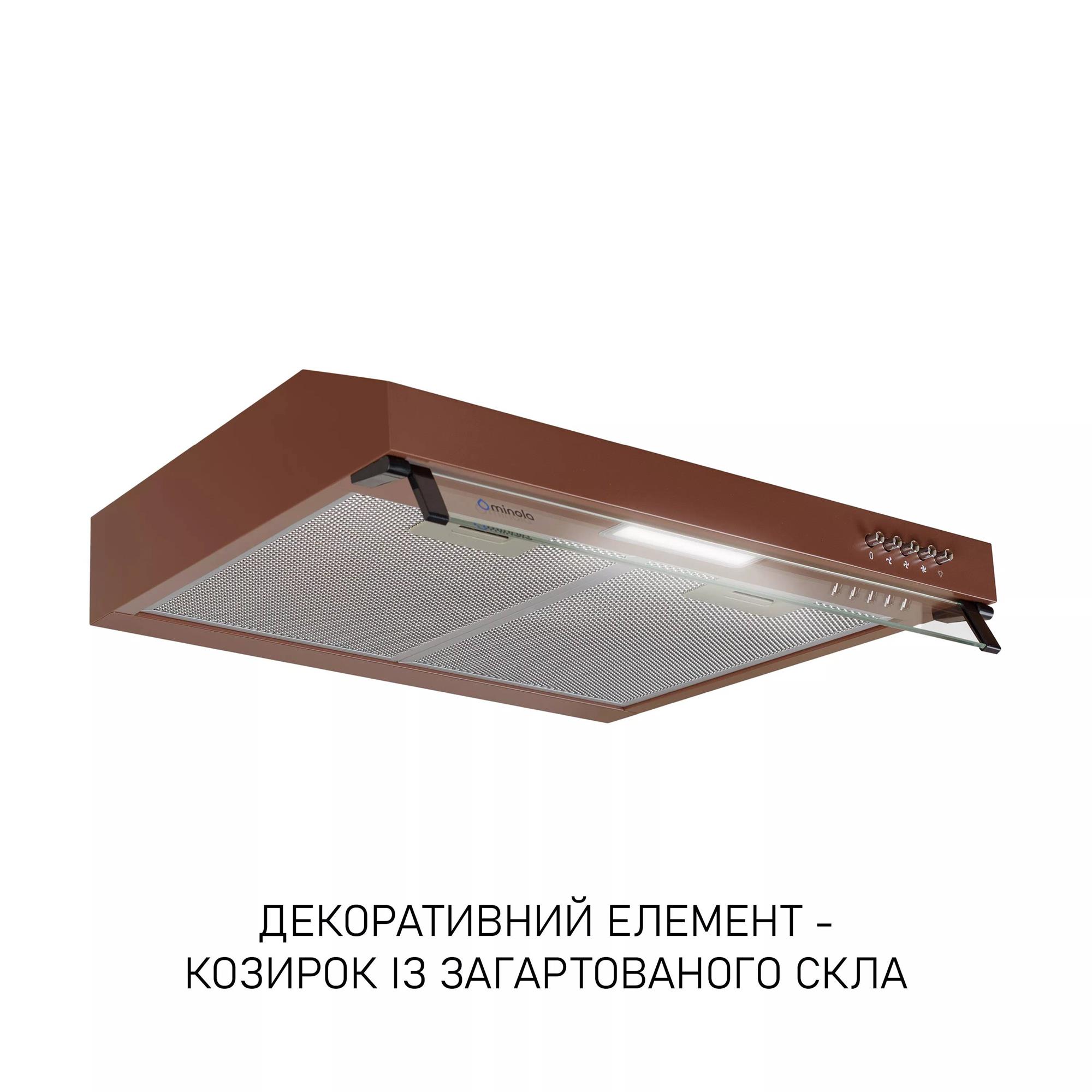 Вытяжка Minola HPL 622 BR Вытяжка Minola HPL 622 BR