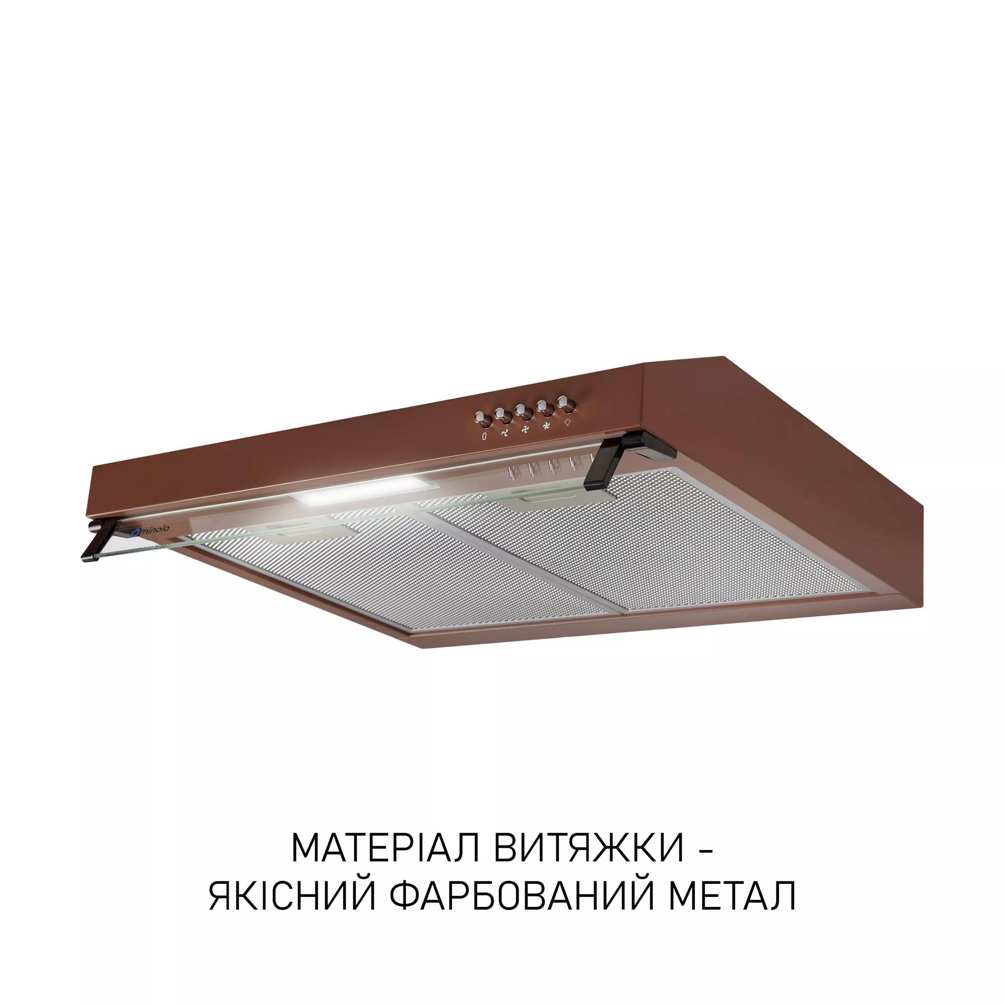Вытяжка Minola HPL 622 BR Вытяжка Minola HPL 622 BR