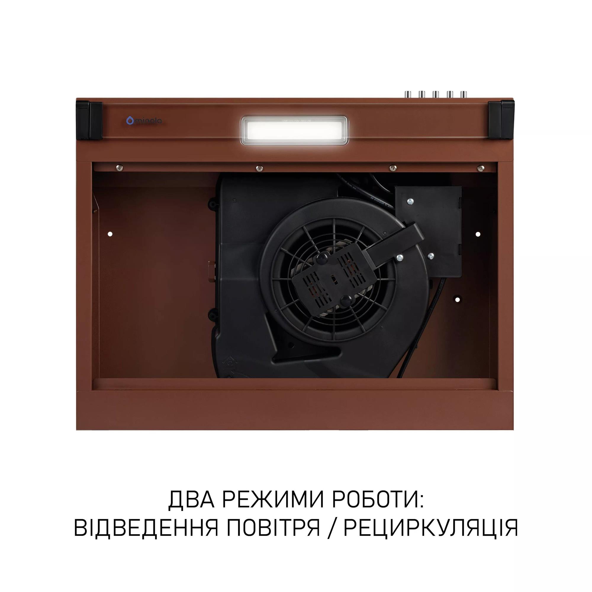 Вытяжка Minola HPL 622 BR Вытяжка Minola HPL 622 BR