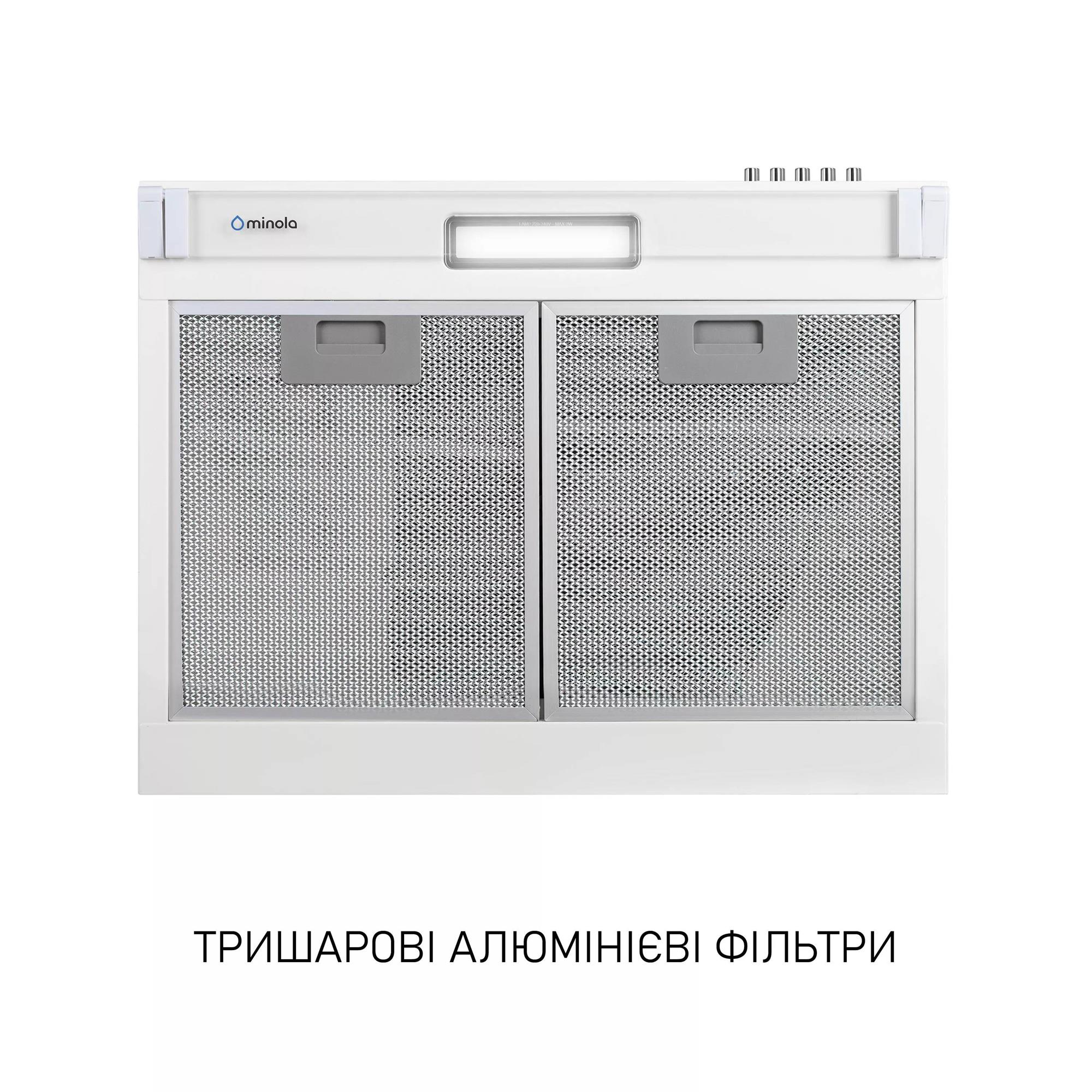 Вытяжка Minola HPL 622 WH Вытяжка Minola HPL 622 WH