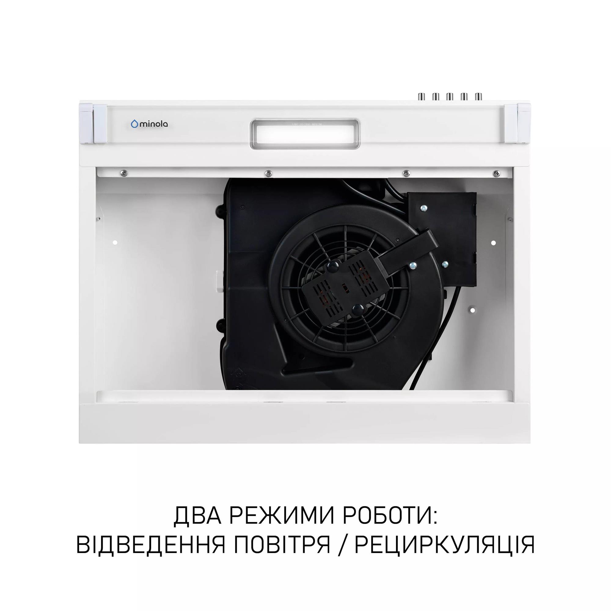 Вытяжка Minola HPL 622 WH Вытяжка Minola HPL 622 WH