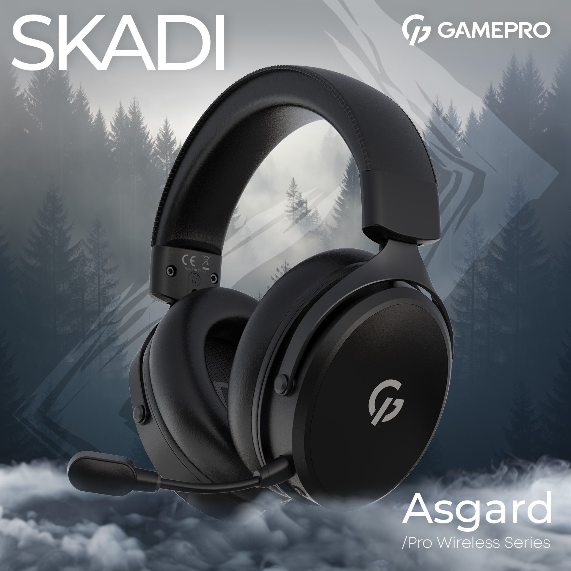 Гарнитура GamePro Asgard Skadi Black (HSW191B) Гарнитура GamePro Asgard Skadi Black (HSW191B)
