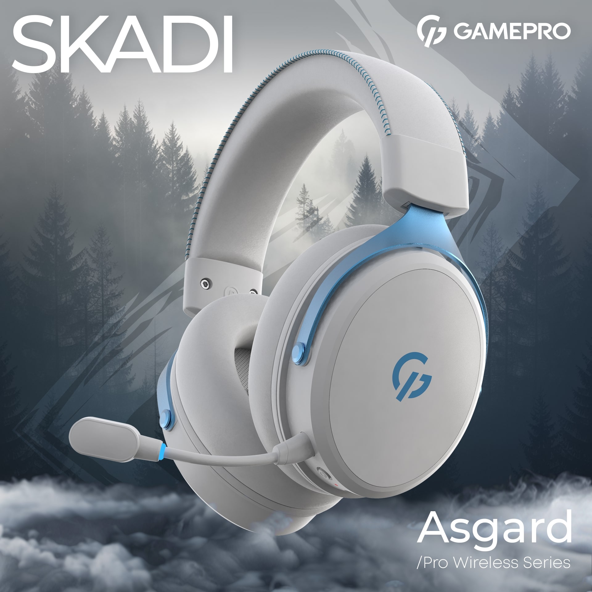 Гарнитура GamePro Asgard Skadi White (HSW191WB) Гарнитура GamePro Asgard Skadi White (HSW191WB)