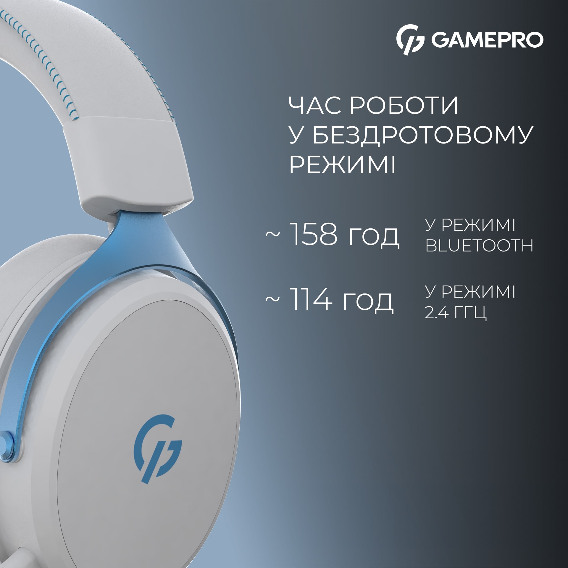 Гарнитура GamePro Asgard Skadi White (HSW191WB) Гарнитура GamePro Asgard Skadi White (HSW191WB)