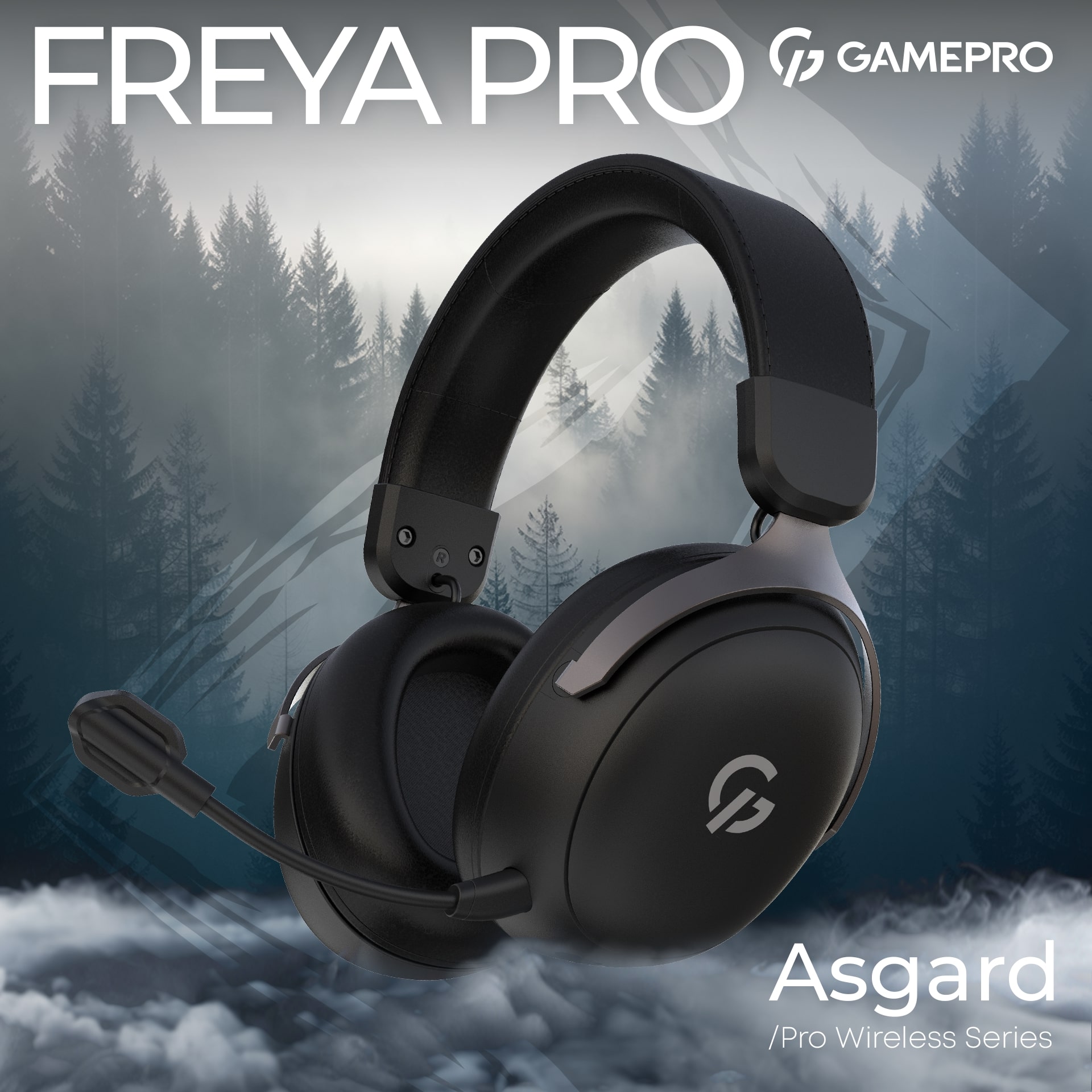 Гарнитура GamePro Asgard Freya Pro Black (HSW201B) Гарнитура GamePro Asgard Freya Pro Black (HSW201B)