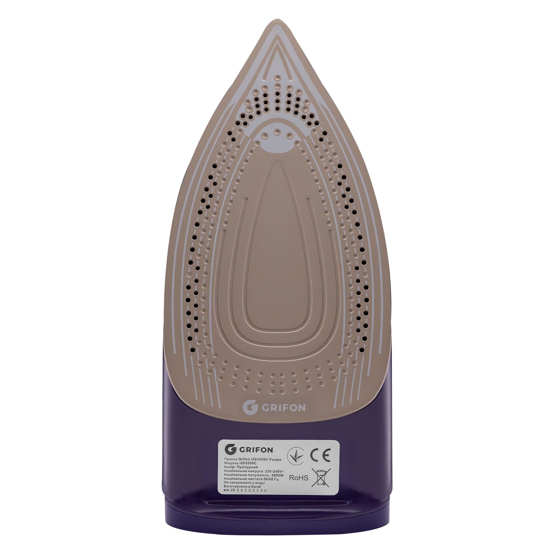 фото Праска з парою Grifon I283550C Purple