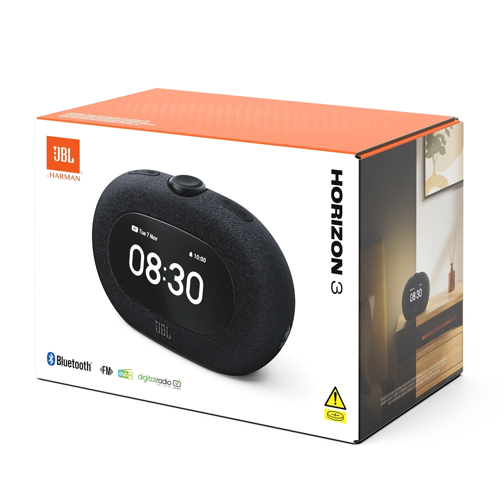 Акустична система JBL Horizon 3 з атмосферною підсвіткою чорна
