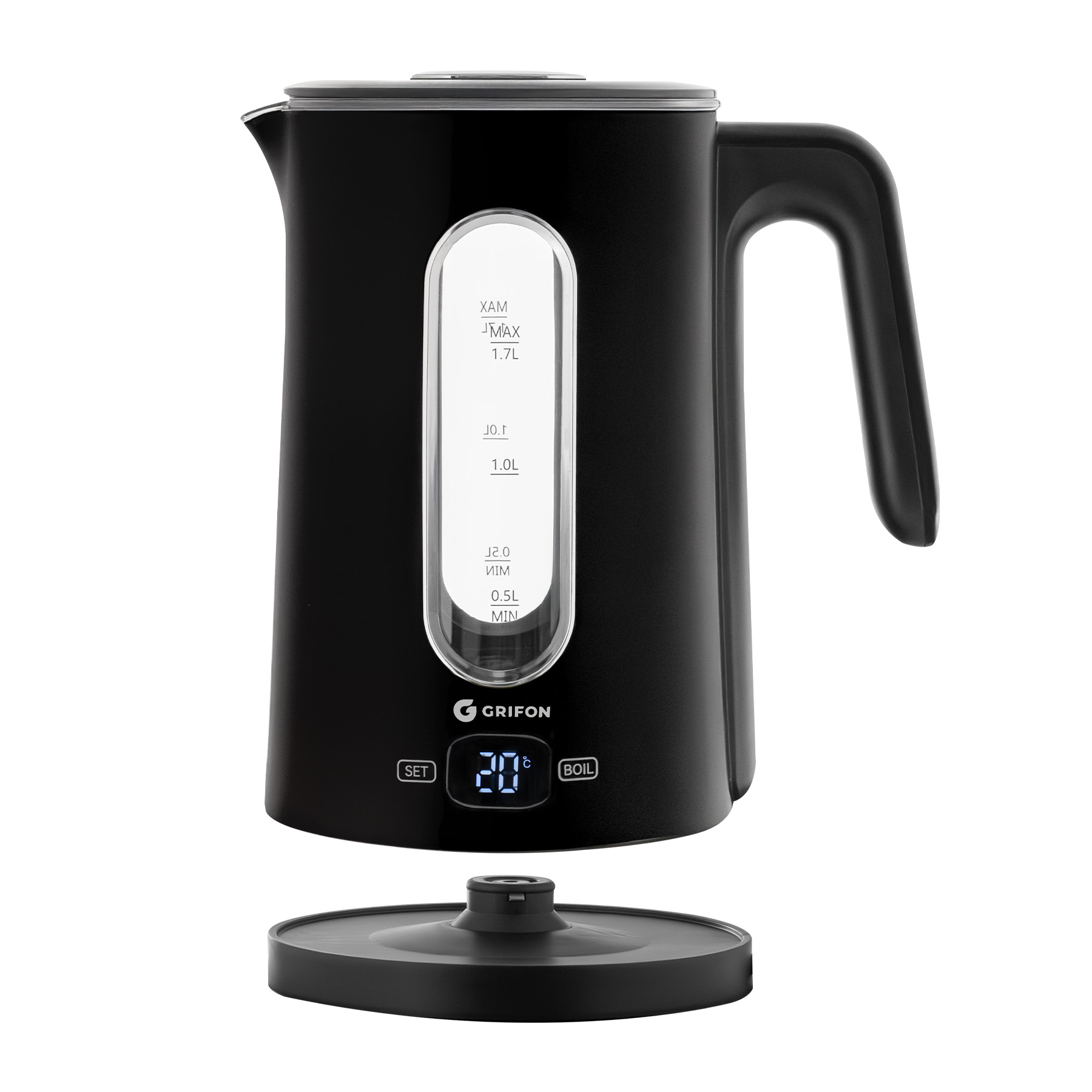 фото Електрочайник Grifon K1517GLЕBL