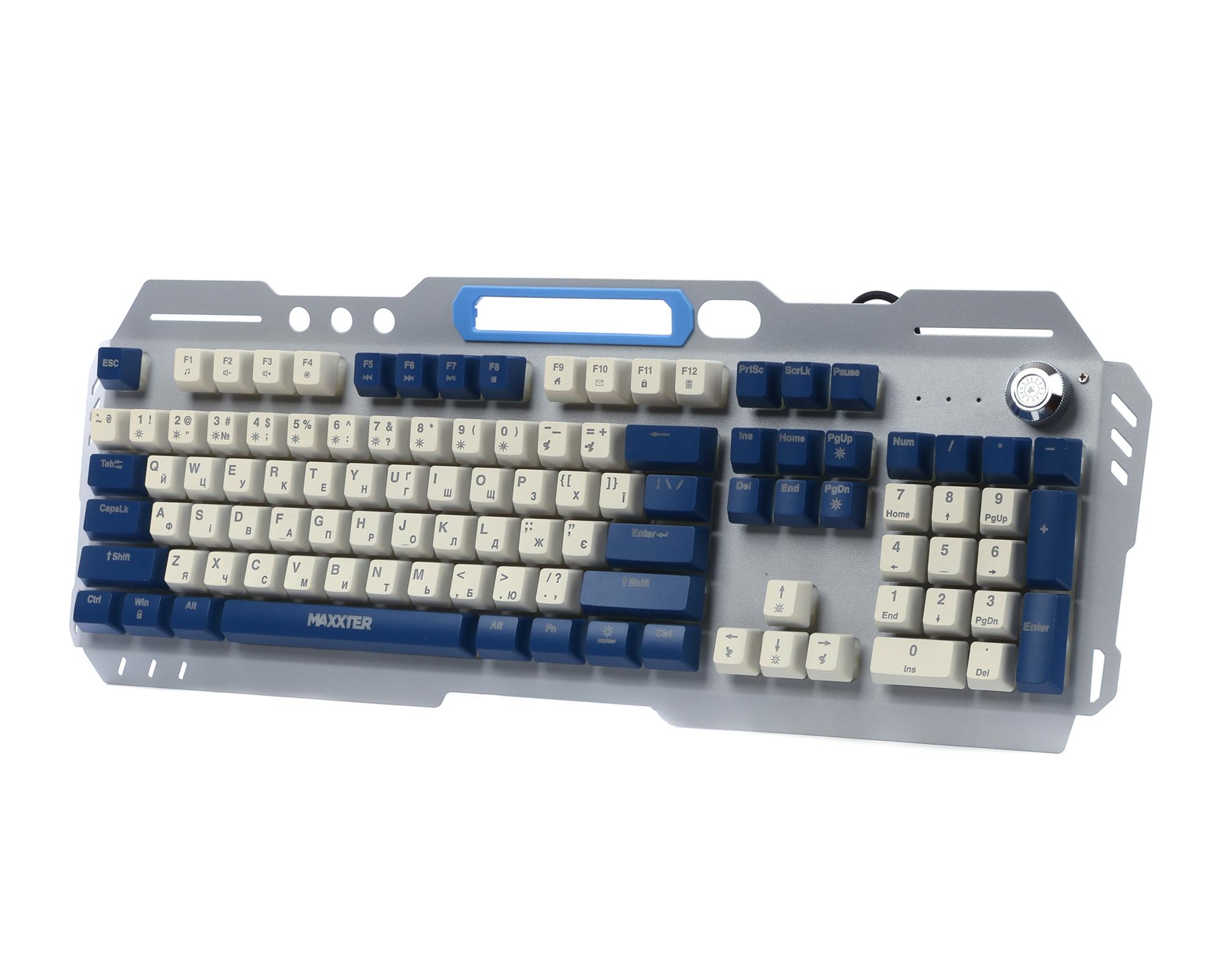 Клавiатура Maxxter KBG-RGB-01-UA Клавiатура Maxxter KBG-RGB-01-UA