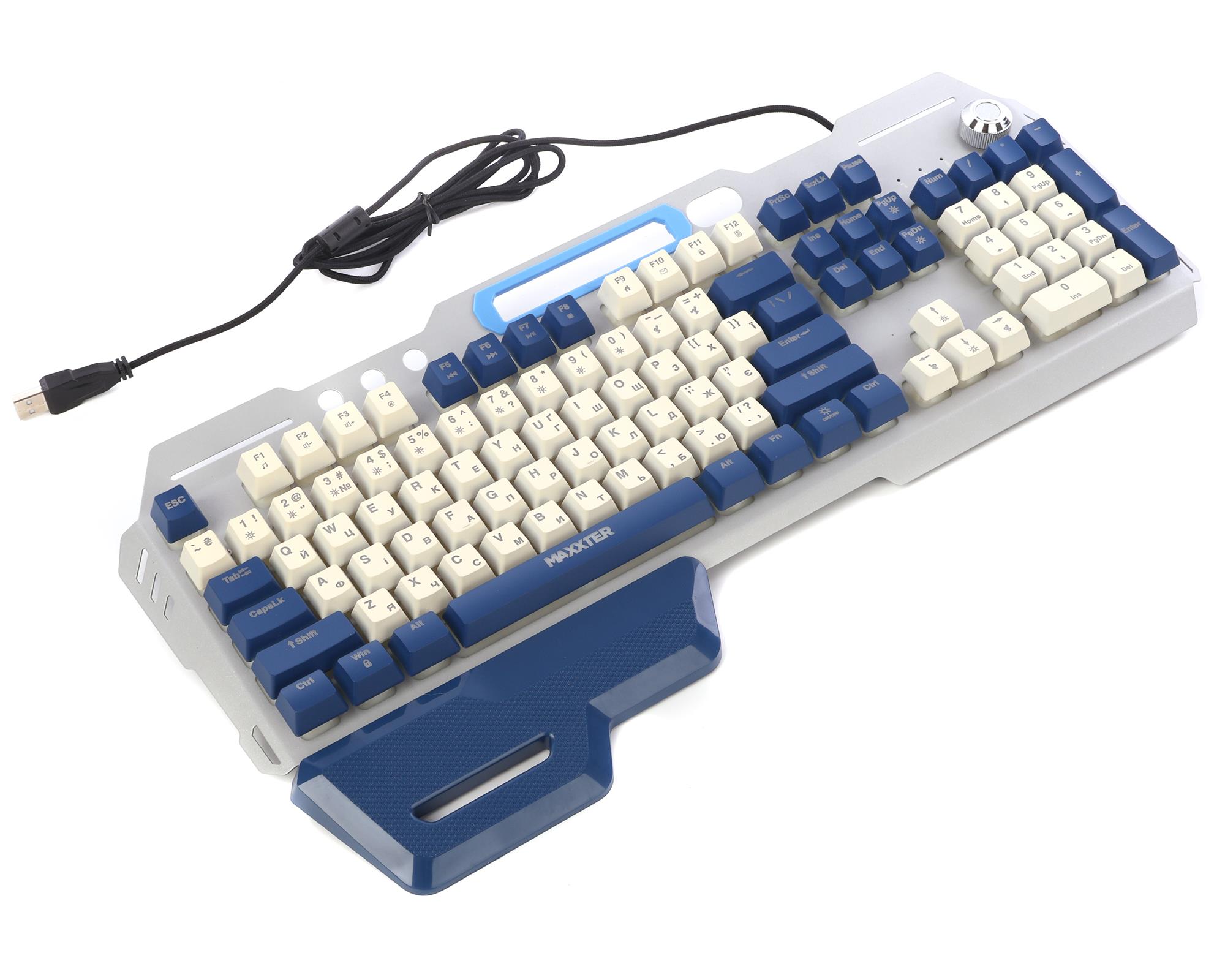 Клавiатура Maxxter KBG-RGB-01-UA Клавiатура Maxxter KBG-RGB-01-UA