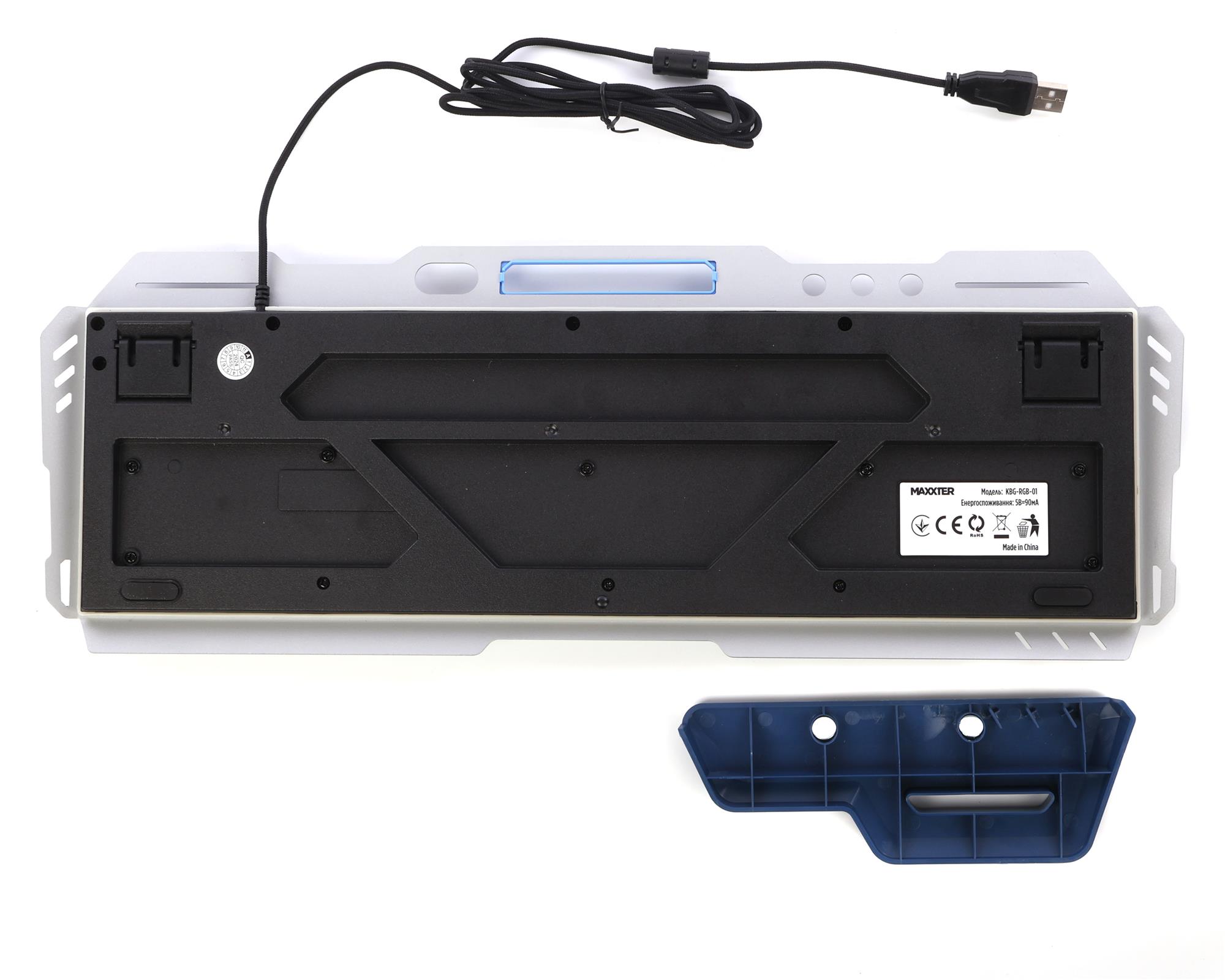 Клавiатура Maxxter KBG-RGB-01-UA Клавiатура Maxxter KBG-RGB-01-UA