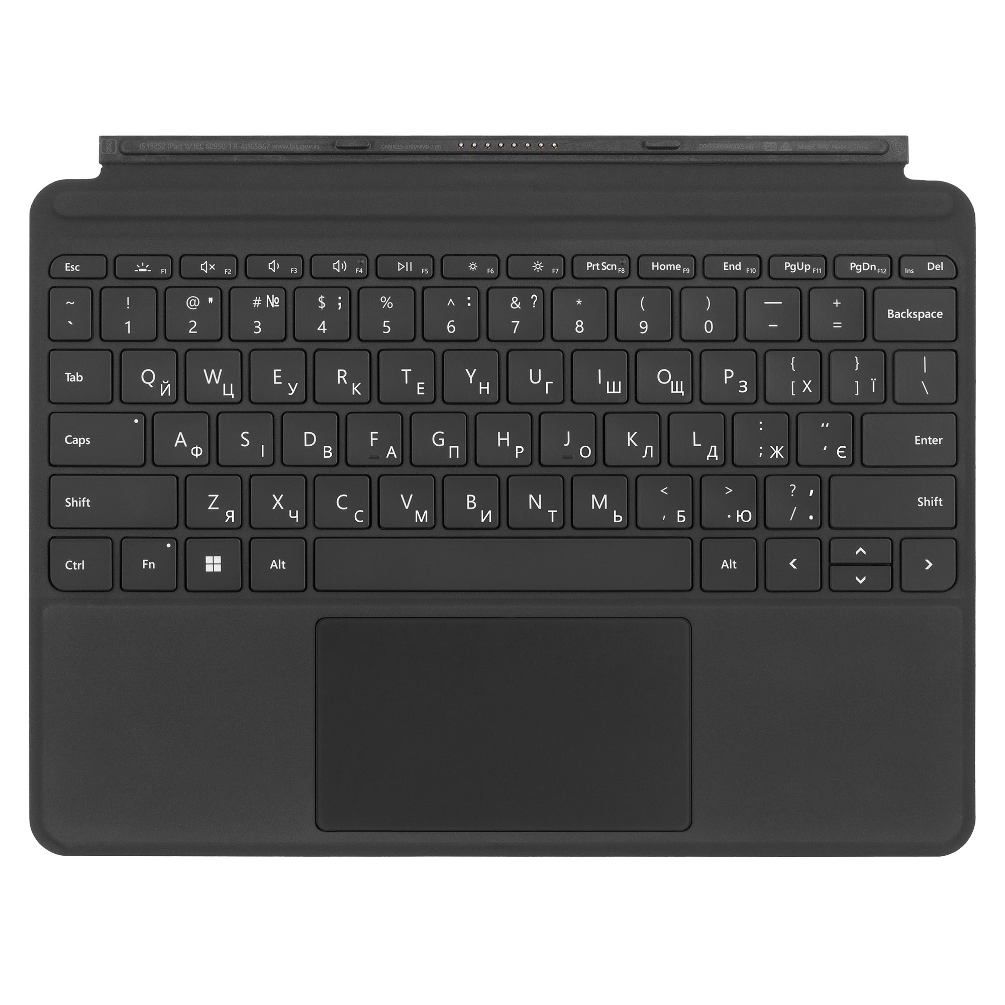 Клавiатура для Microsoft Surface Go 4 Black (KCN-00023)