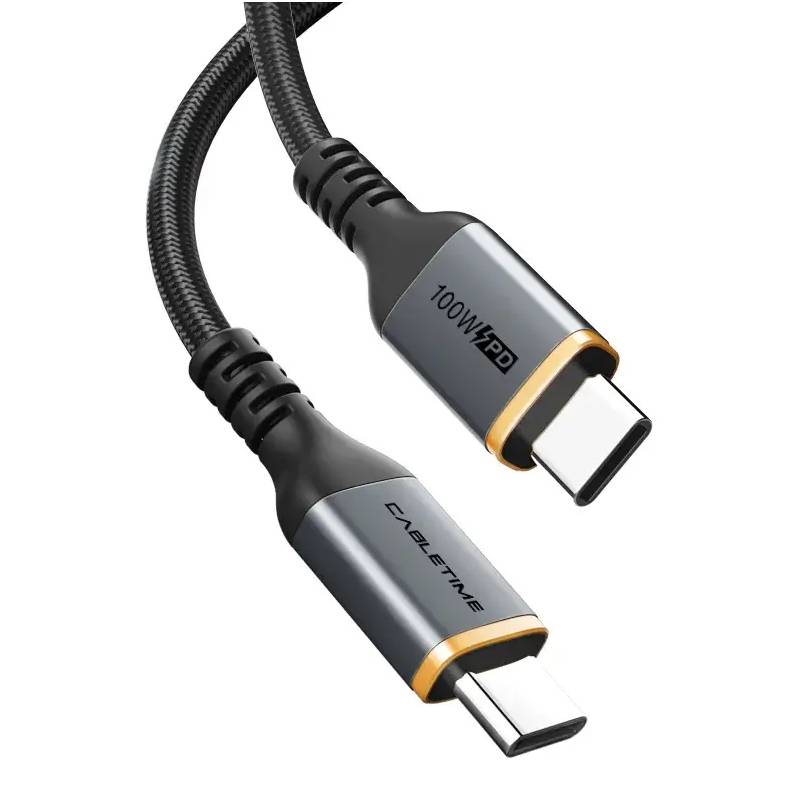 Кабель Cabletime CU03L PD 100W Чорний