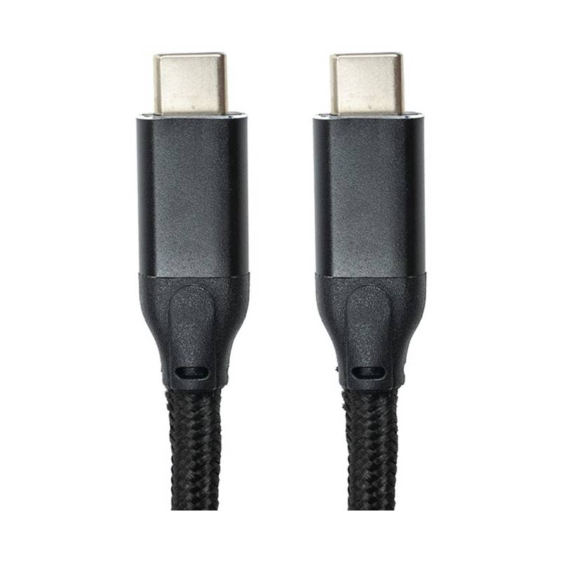Кабель San Guan USB Type-C - USB Type-C PD 60W 3 м Чорний