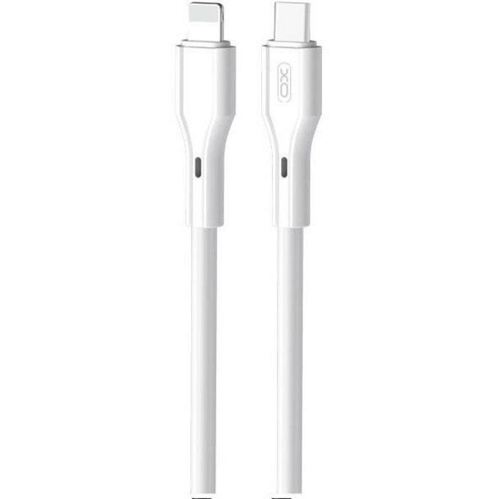 Кабель XO NBQ231A USB Type-C - Lightning (M/M), 1 м, White (NBQ231A-TC-1-WH)