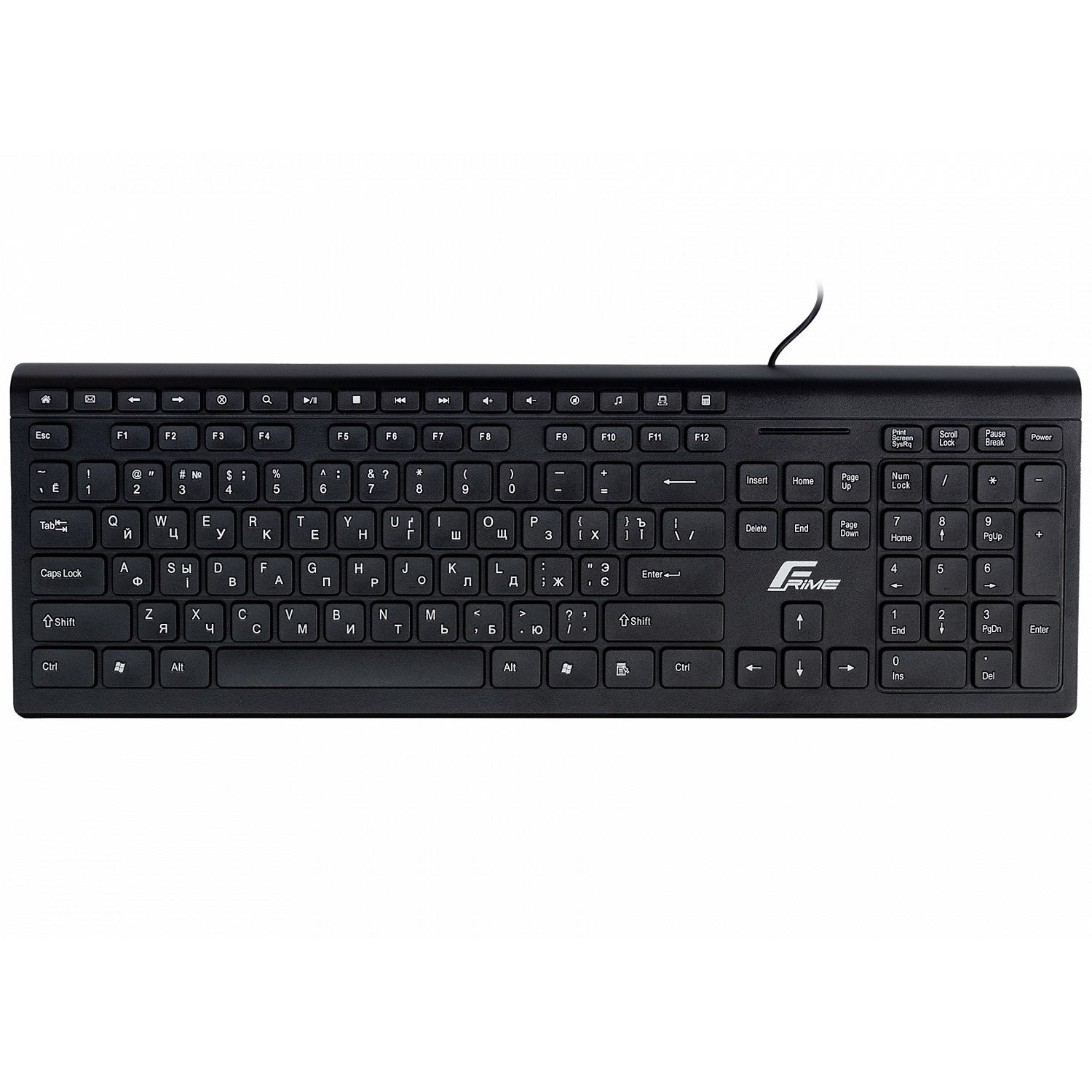 Клавіатура Frime Choco Keyboard Black USB (FKBB0223)